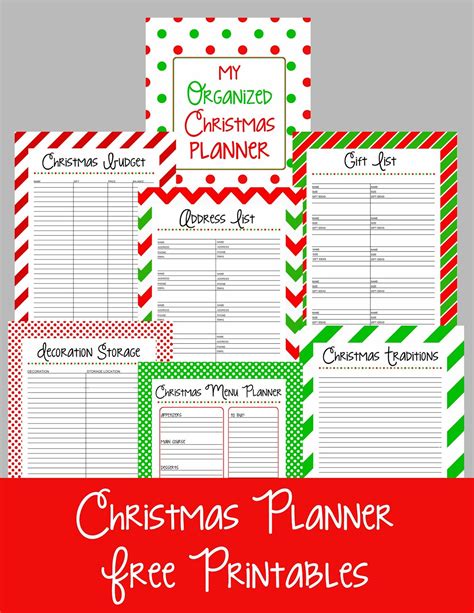 Christmas Planner Printables